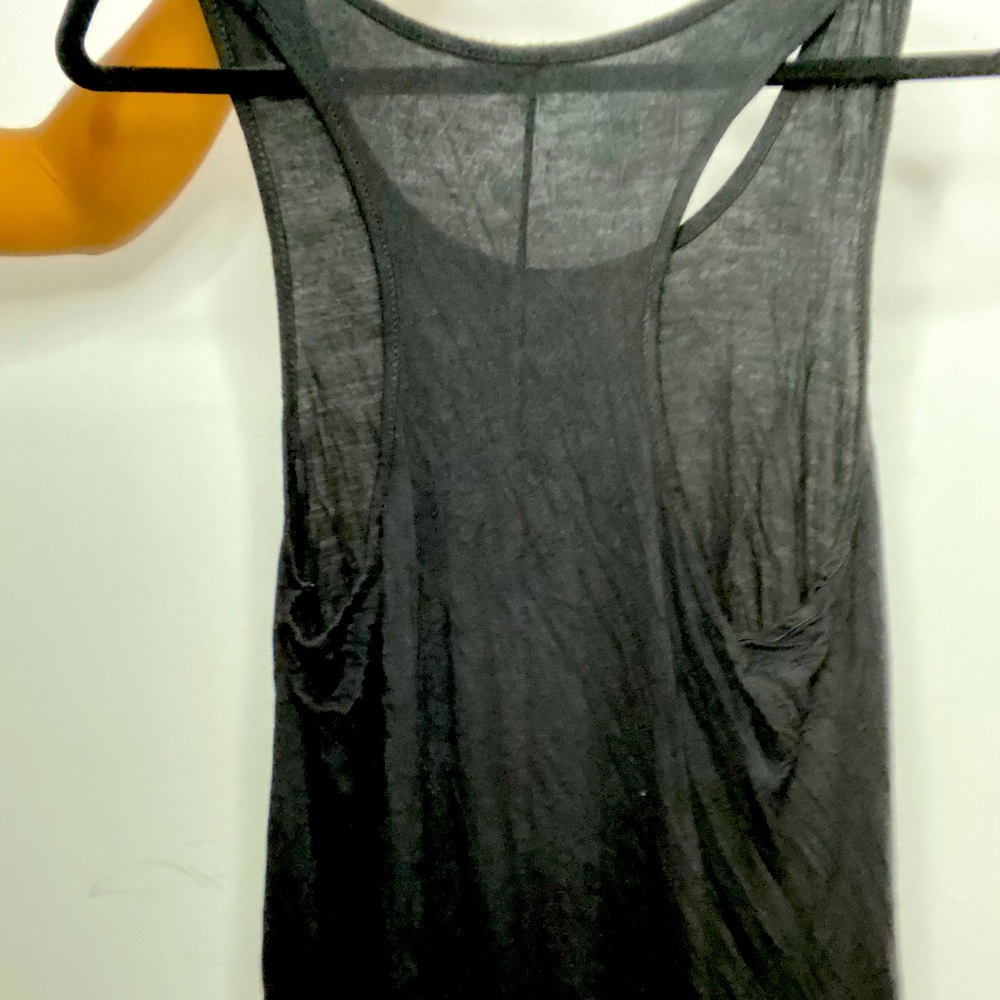 Black High-Low Maxi Dress